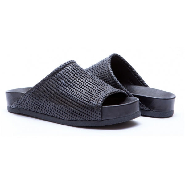 GABY perforated BLACK