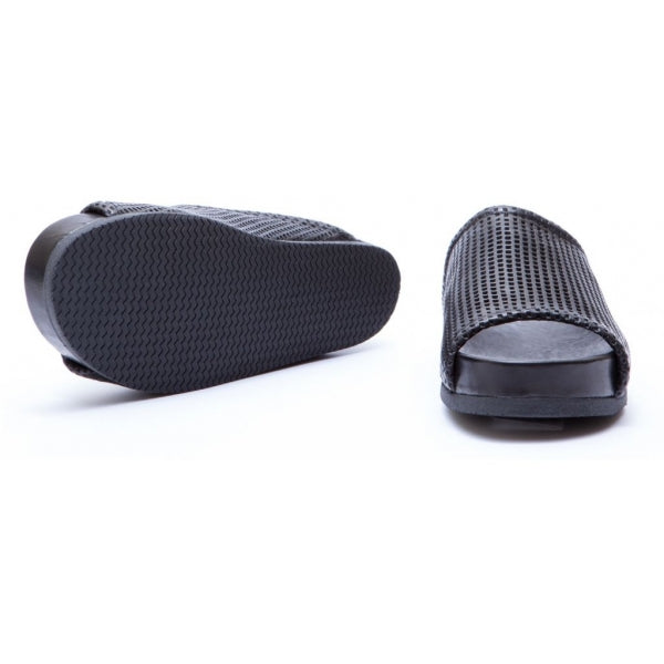 GABY perforated BLACK