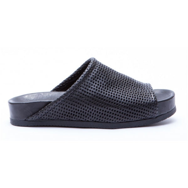 GABY perforated BLACK