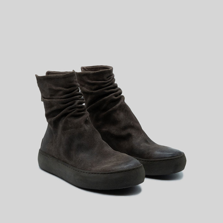 FARA waxed suede CHARCOAL (SAMPLE) SIZE 37