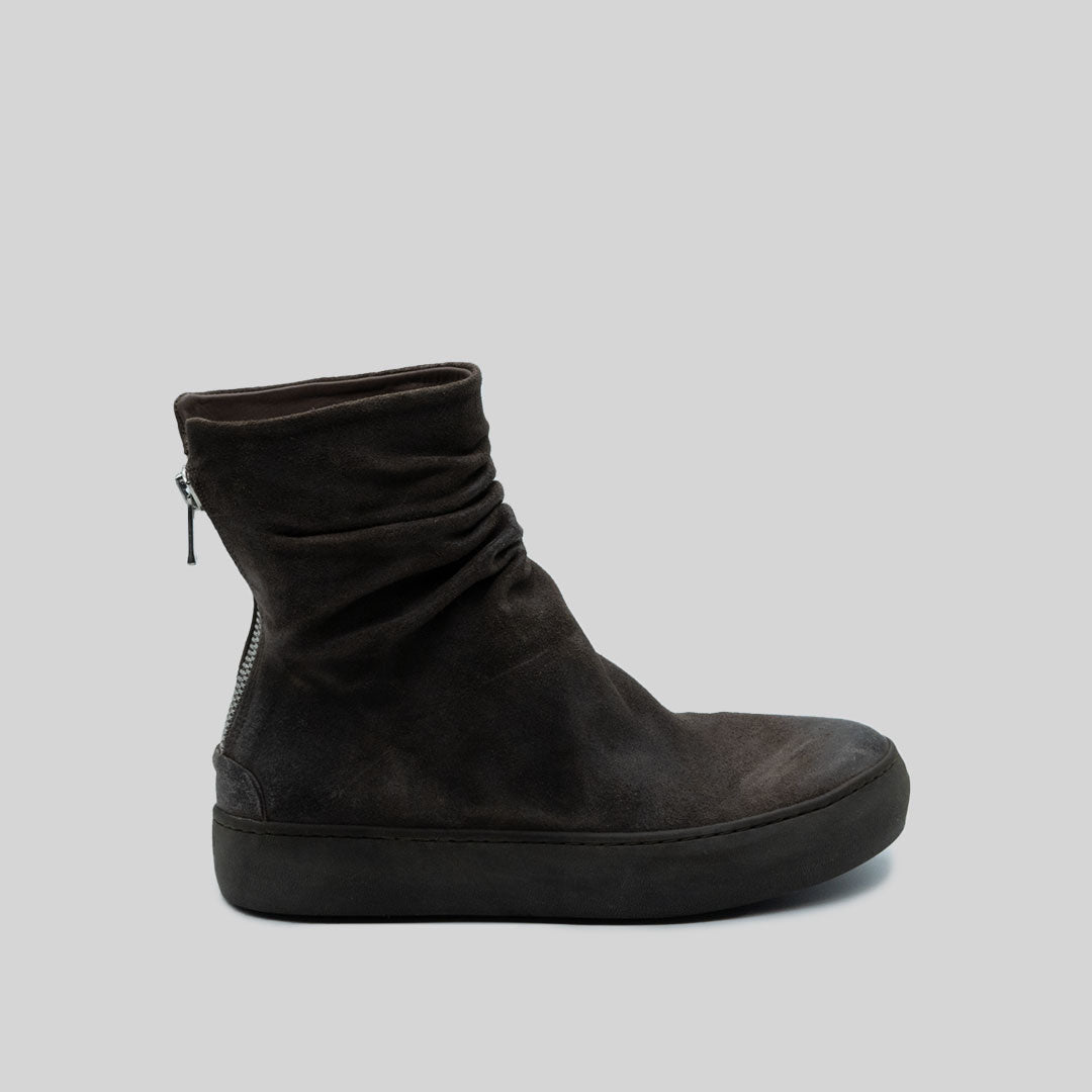 FARA waxed suede CHARCOAL (SAMPLE) SIZE 37