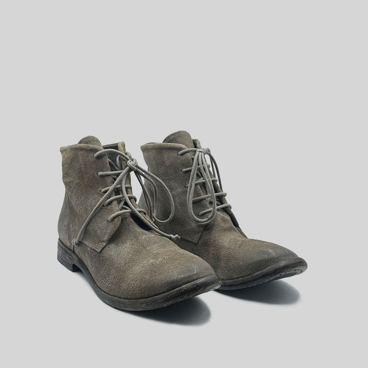 YUNA waxed suede DARK GREY (SAMPLE) SIZE 37