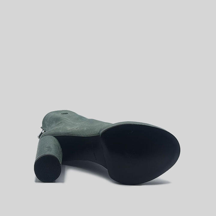 MAYCEE waxed suede PURIST BLUE (SAMPLE) SIZE 37