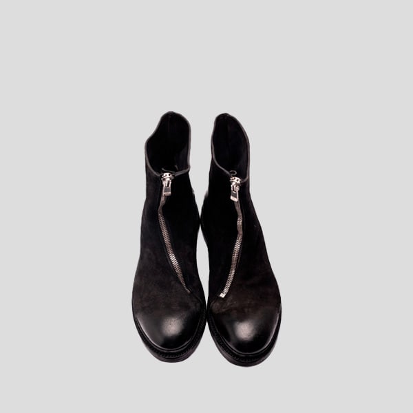 GNA waxed suede BLACK (SAMPLE) Size 38