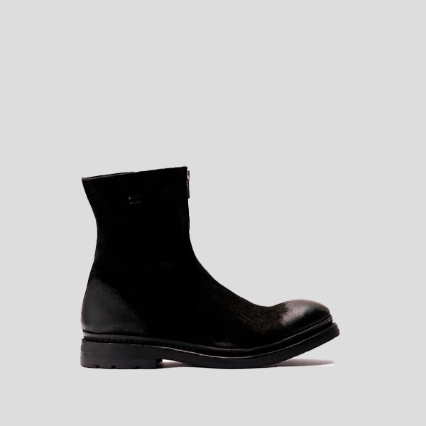 GNA waxed suede BLACK (SAMPLE) Size 38