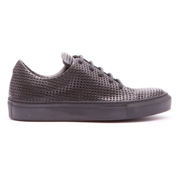 GRETA perforated BLACK