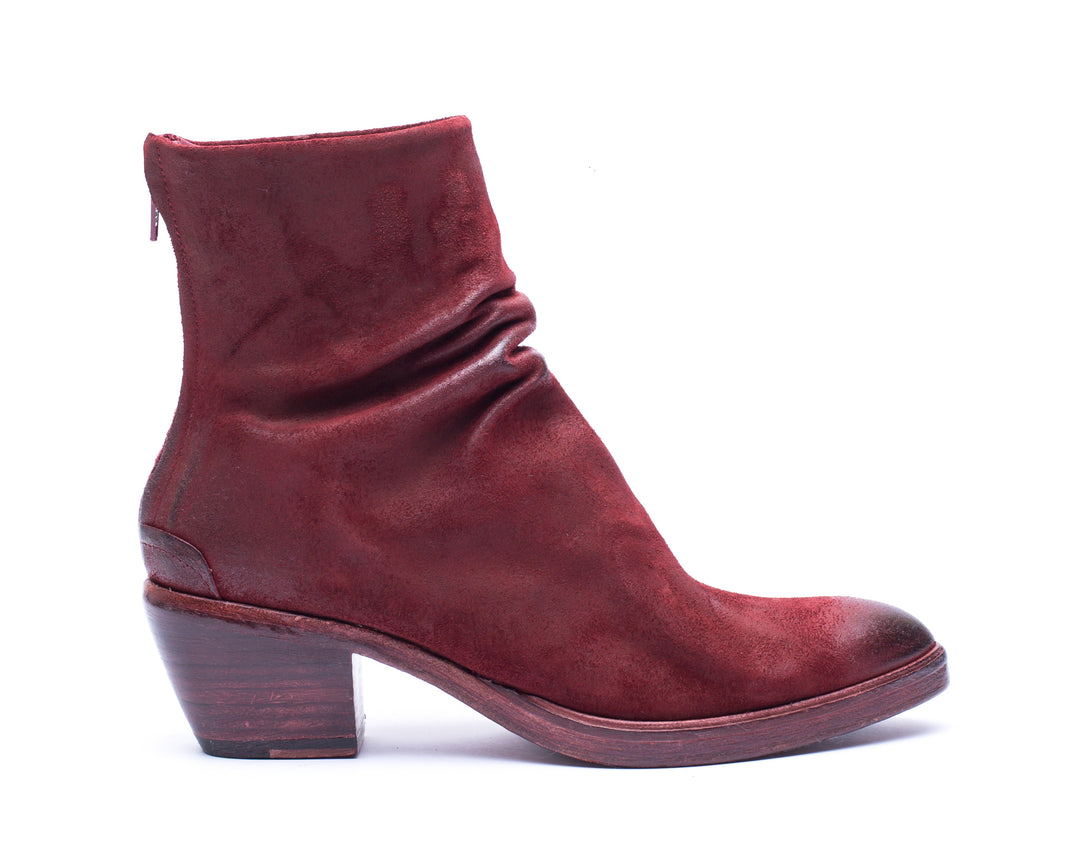 ANGELA waxed suede OXBLOOD (SAMPLE) SIZE 37