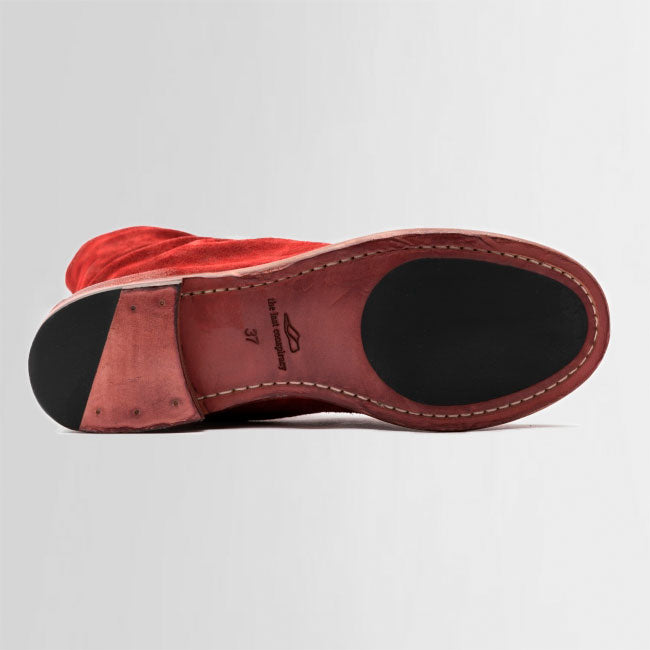 the last conspiracy DABI waxed suede Boot 048 Oxblood