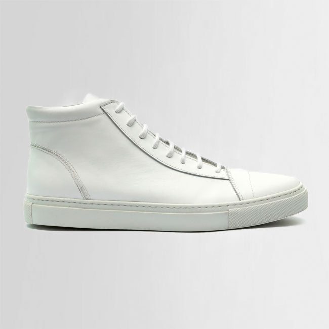 the last conspiracy JORGE clean optical High Top Sneaker 036 White