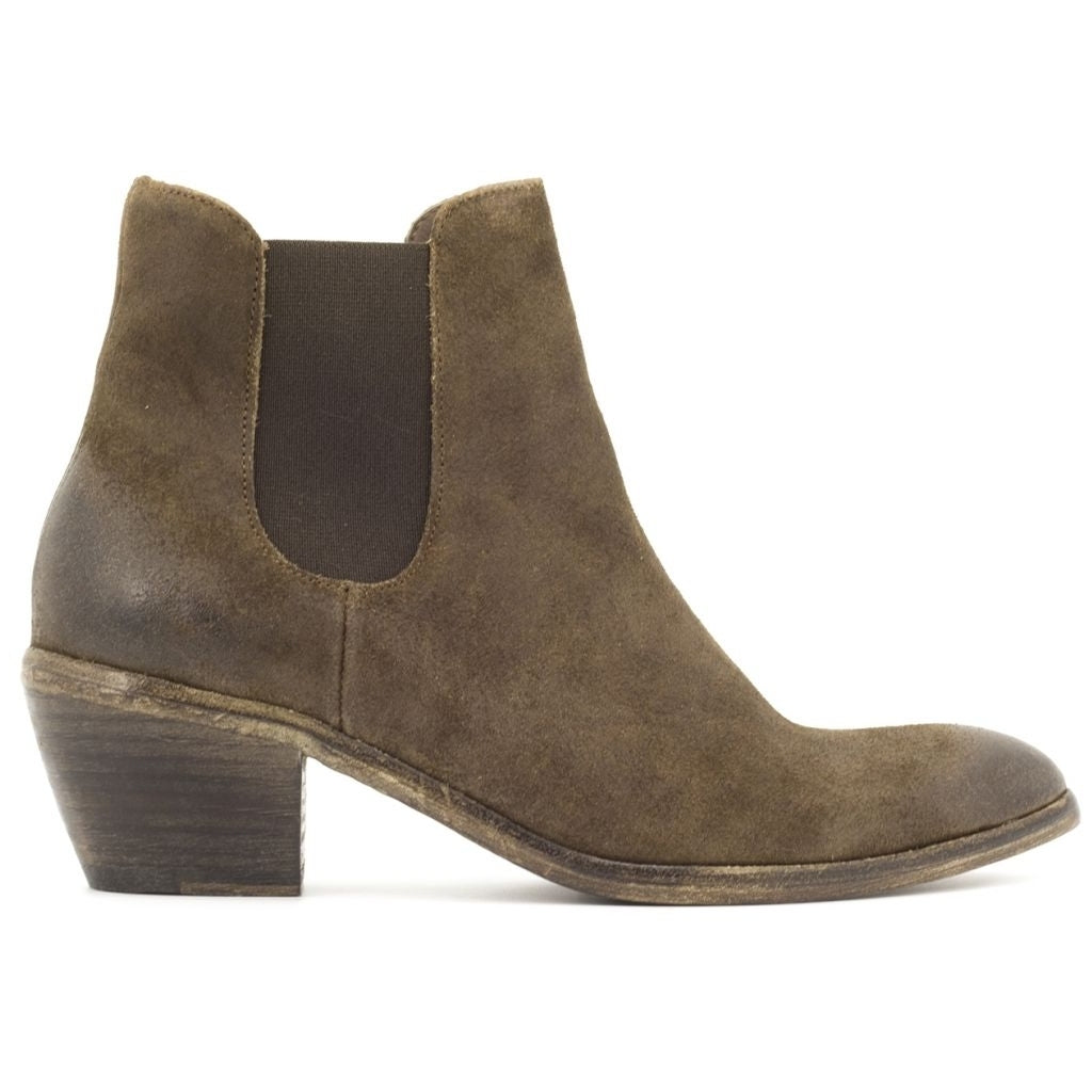 MARZIA waxed suede TOBACCO (SAMPLE) SIZE 37