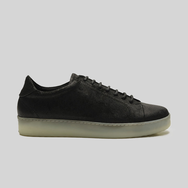 SOREN suede BLACK/TRANSPARENT - Limited Edition