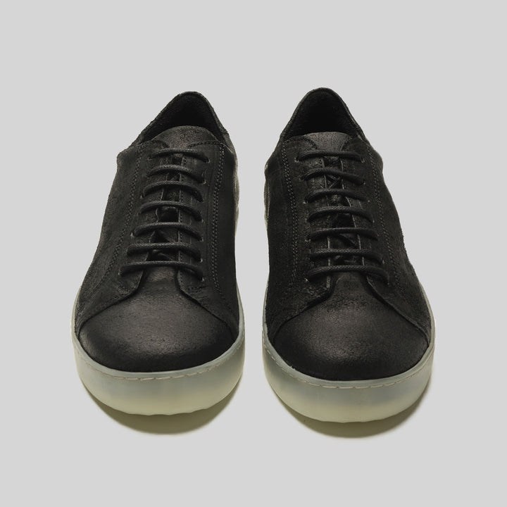 SOREN suede BLACK/TRANSPARENT - Limited Edition