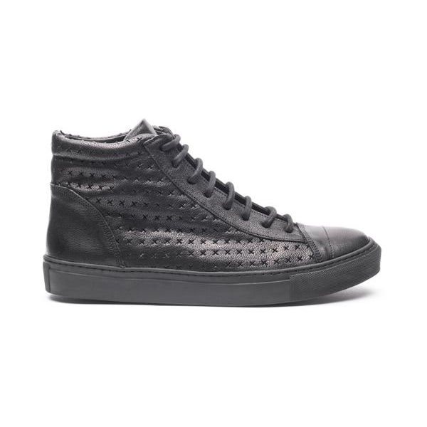 JORGE cross perforated BLACK (SAMPLE) SIZE 42