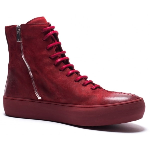 CERO waxed suede OXBLOOD