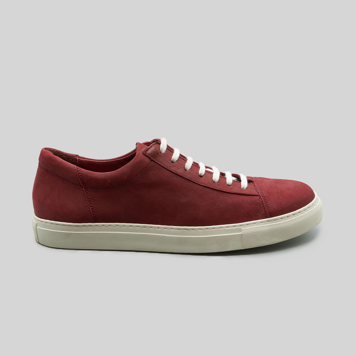 EDGAR mat OXBLOOD/WHITE