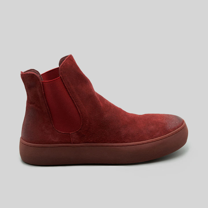 BIA waxed suede OXBLOOD