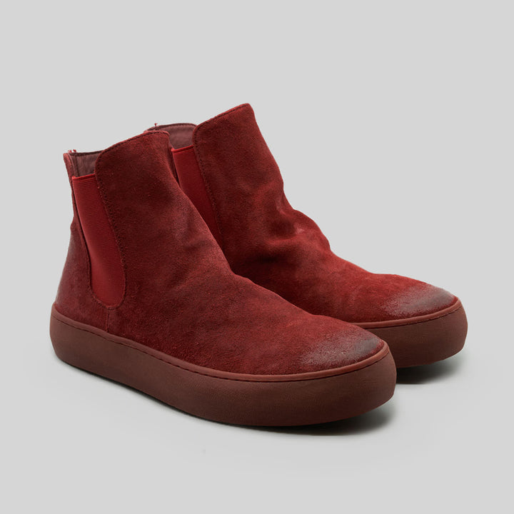 BIA waxed suede OXBLOOD