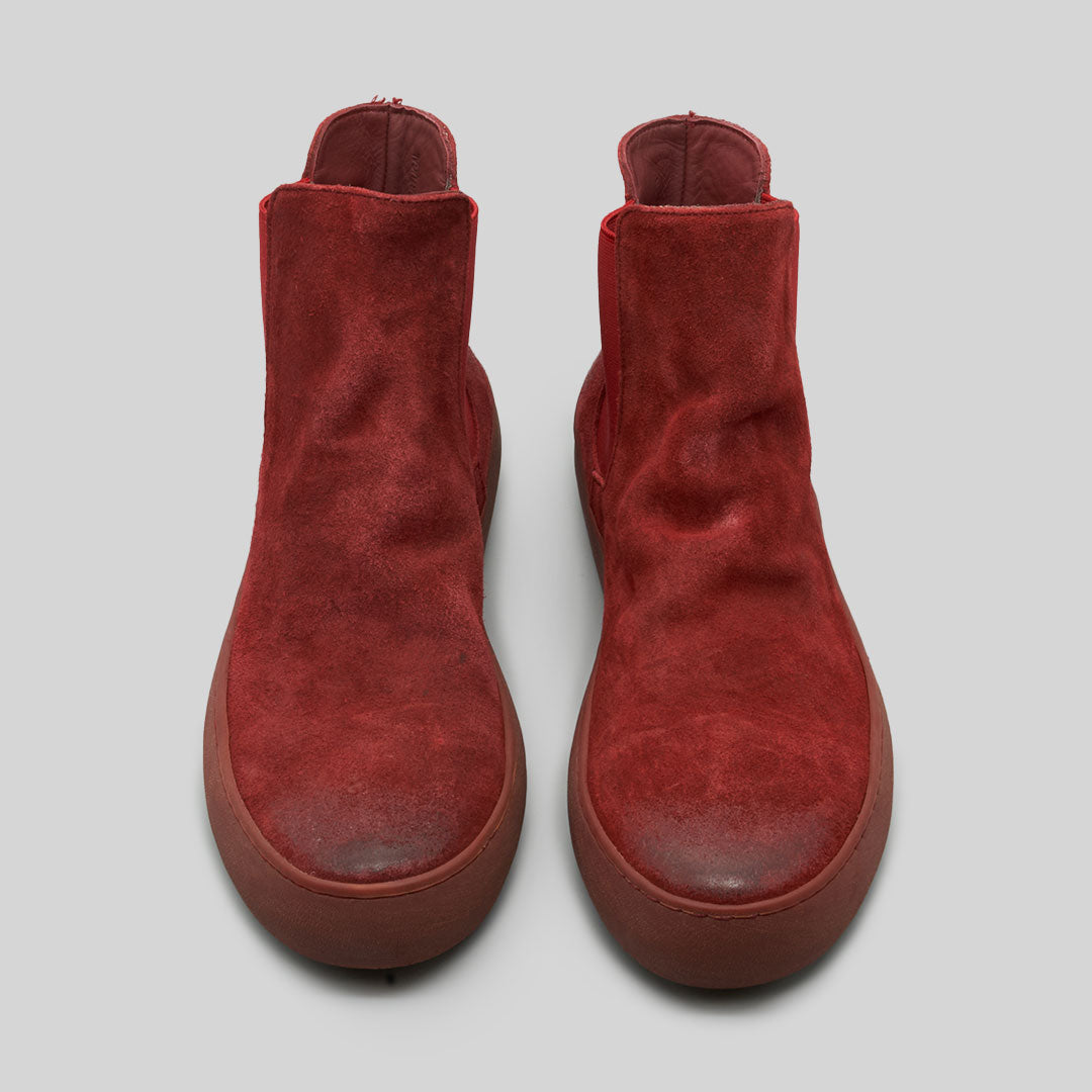 BIA waxed suede OXBLOOD