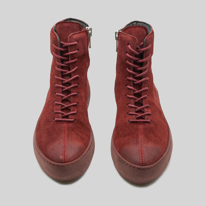 CERO waxed suede OXBLOOD