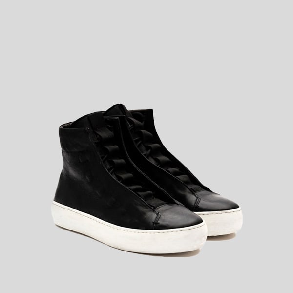 ERNALDO soft BLACK/WHITE (SAMPLE) SIZE 42