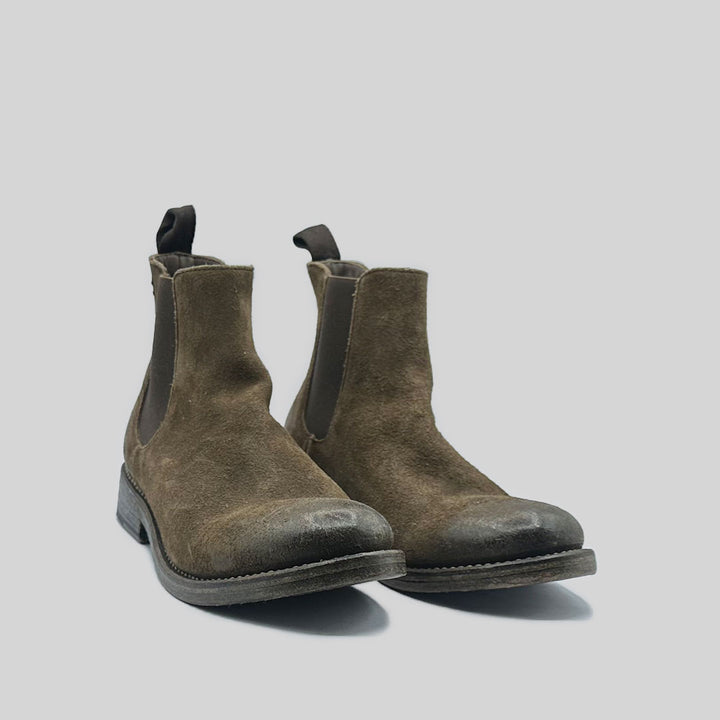 WENDY waxed suede TOBACCO (SAMPLE) SIZE 37