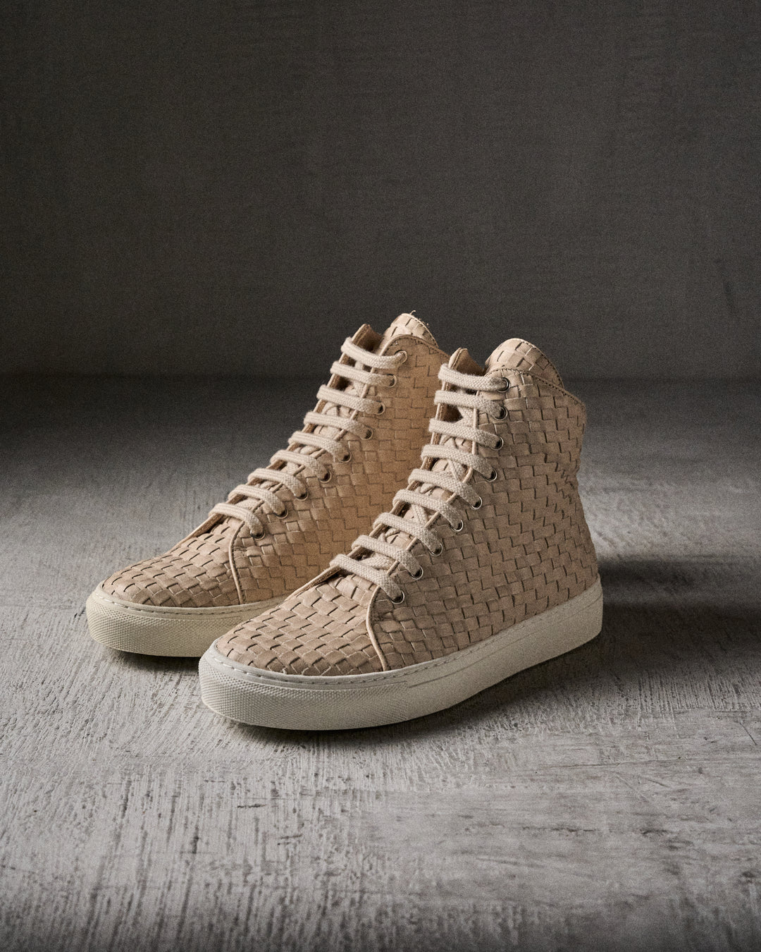 MOMO interlace BONE/WHITE