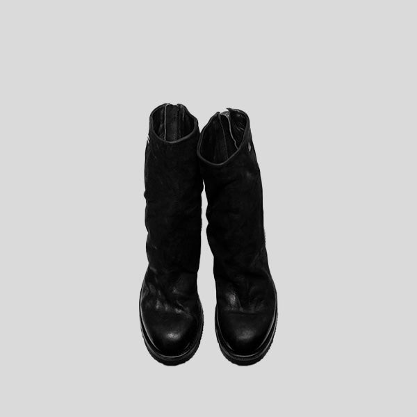 靴 The Last Conspiracy - 6 Hole Boots - 42 KAJSA mat vibram BLACK – the last conspiracy