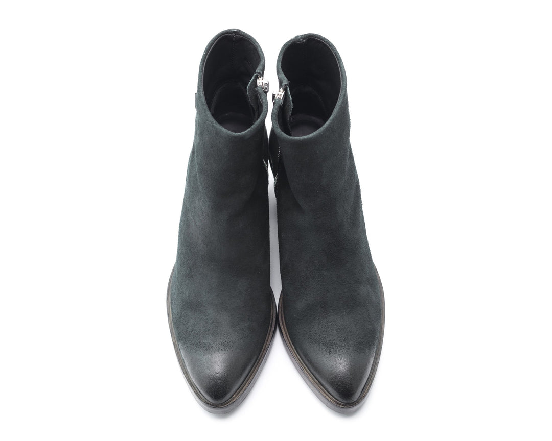 MAE waxed suede BLACK