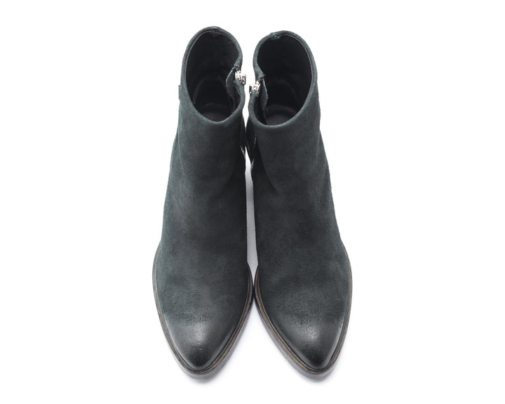 MAE waxed suede BLACK