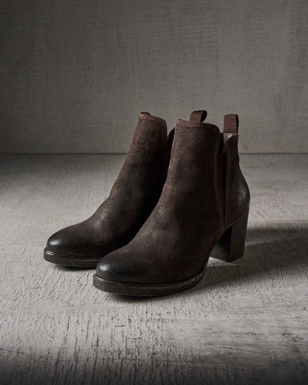AASE waxed suede MOCCA