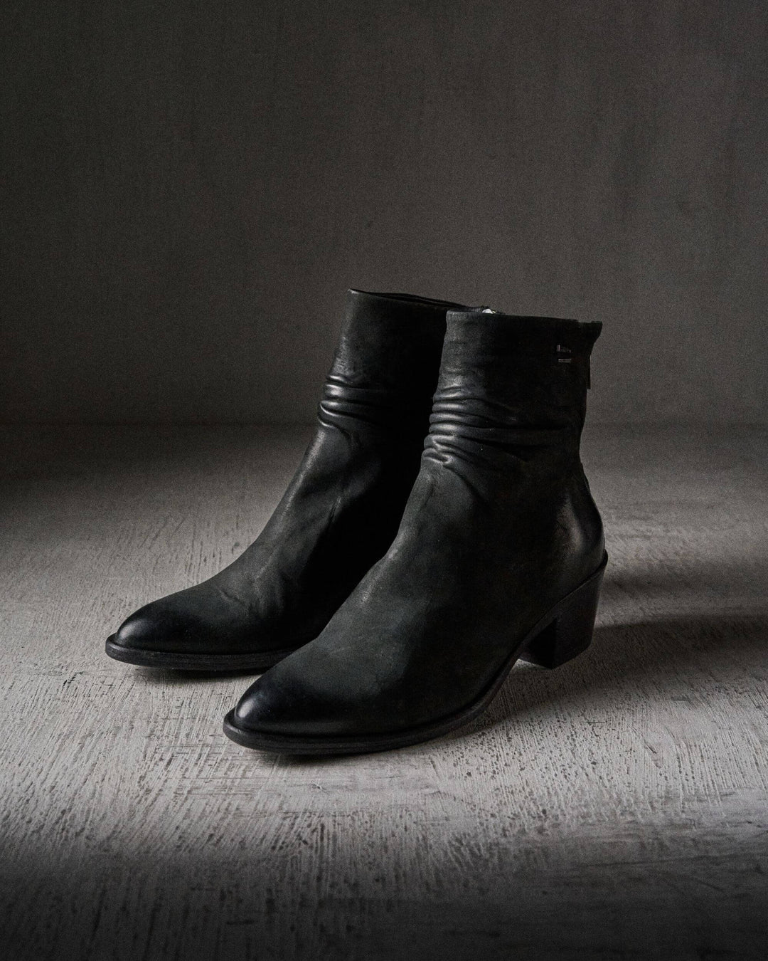 ANGELA mat BLACK boots by The Last Conspiracy – image 1