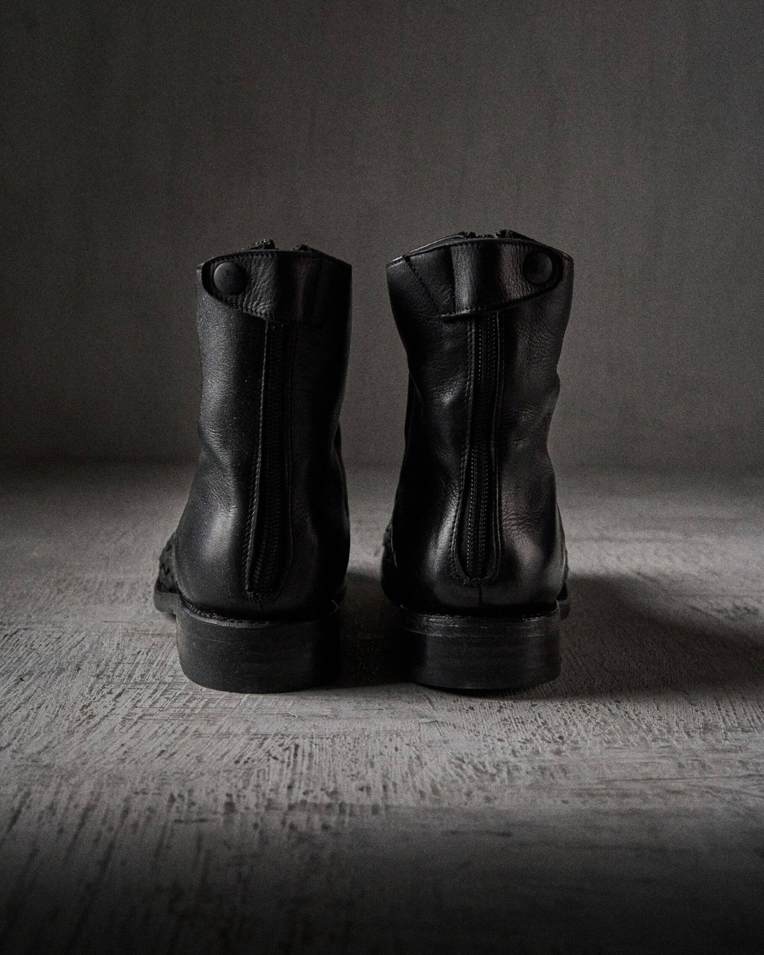 AUDLEY interlace BLACK – The Last Conspiracy boots in black