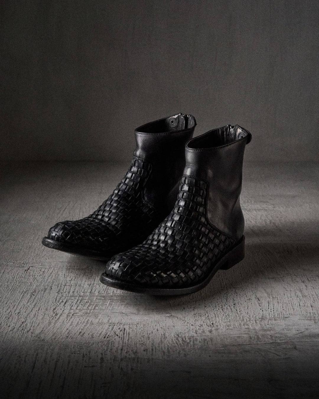 AUDLEY interlace BLACK – The Last Conspiracy boots in black