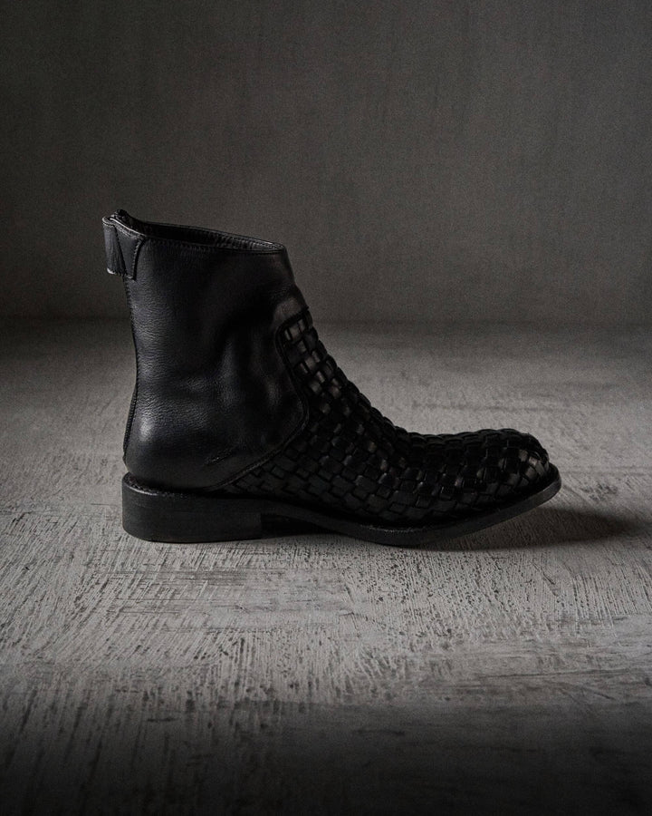 AUDLEY interlace BLACK – The Last Conspiracy boots in black