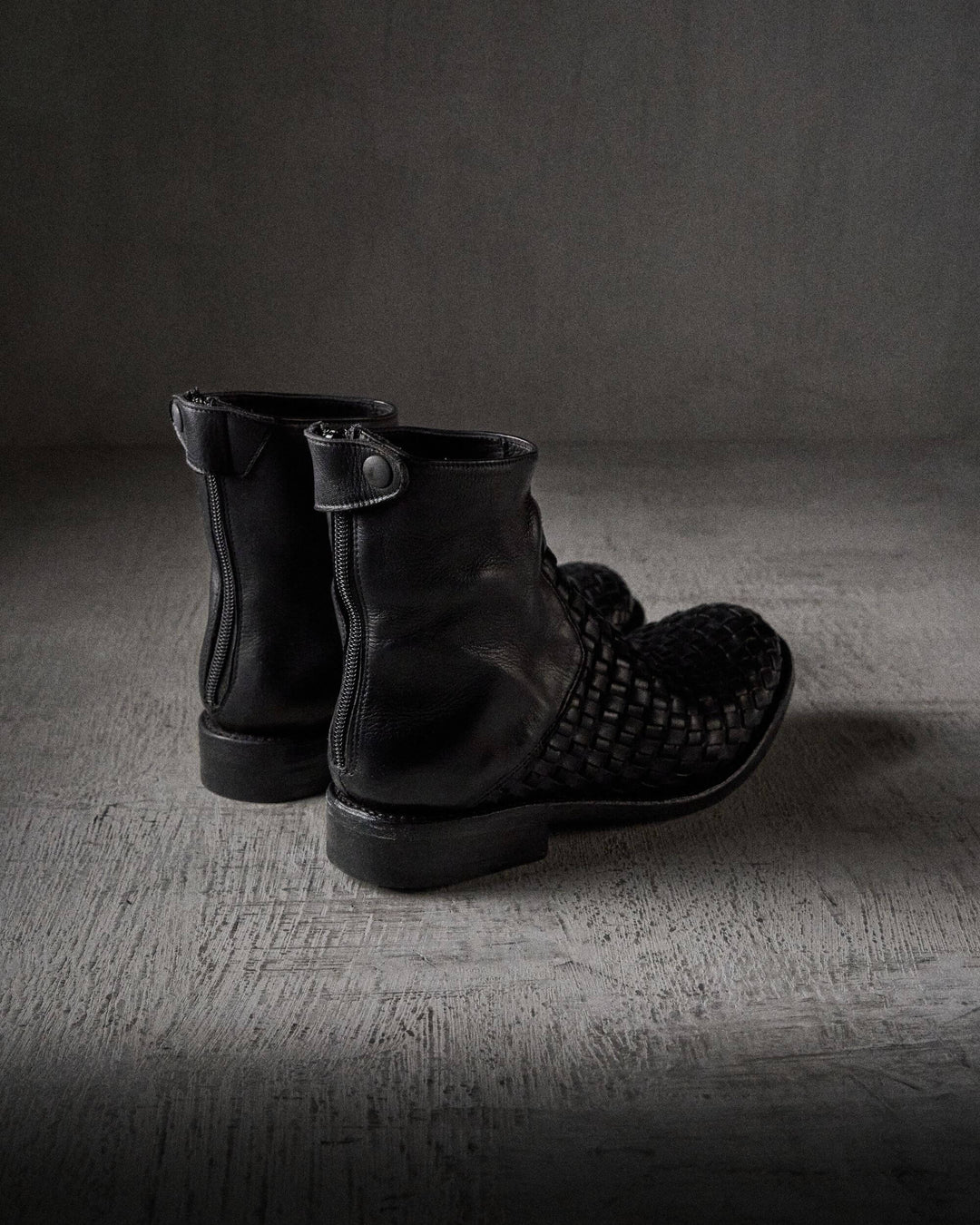 AUDLEY interlace BLACK – The Last Conspiracy boots in black