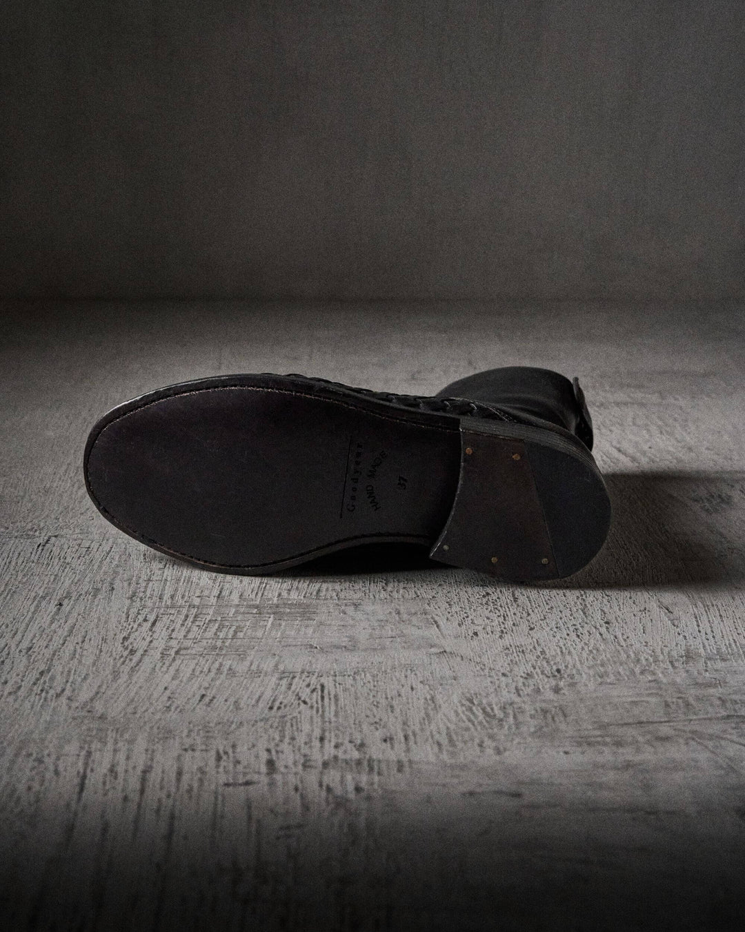 AUDLEY interlace BLACK – The Last Conspiracy boots in black