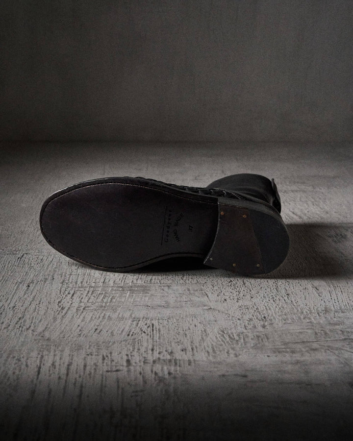AUDLEY interlace BLACK – The Last Conspiracy boots in black