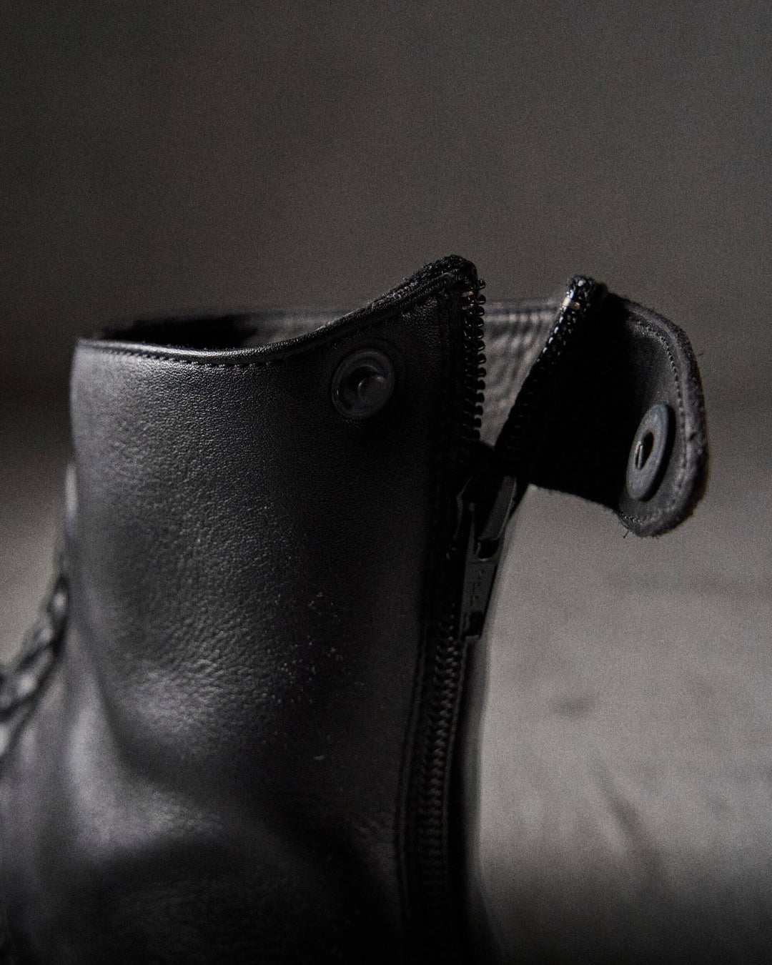 AUDLEY interlace BLACK – The Last Conspiracy boots in black