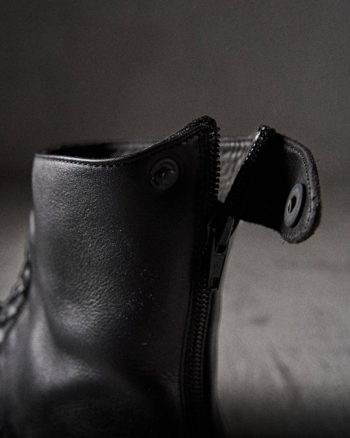 AUDLEY interlace BLACK – The Last Conspiracy boots in black