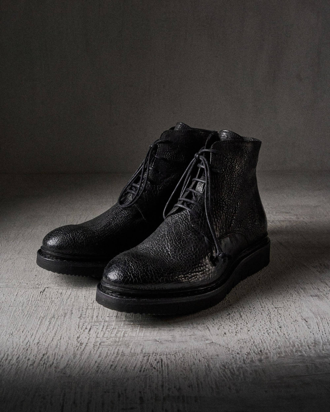 BURI reversed BLACK VIBRAM boots by The Last Conspiracy – image 1
