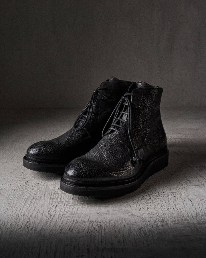 BURI reversed BLACK VIBRAM boots by The Last Conspiracy – image 1