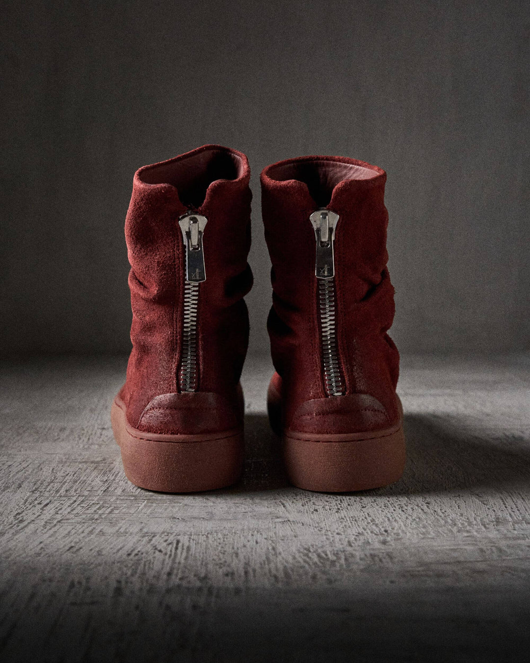 FINN waxed suede OXBLOOD boots by The Last Conspiracy – image 3