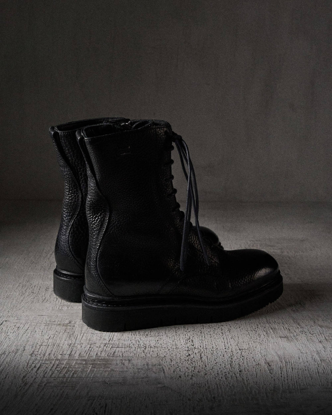 TORA grained BLACK VIBRAM boots by The Last Conspiracy – image 2