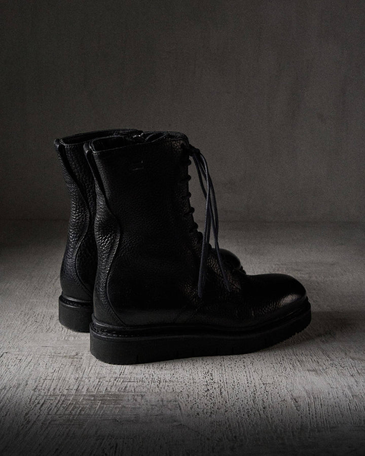 TORA grained BLACK VIBRAM boots by The Last Conspiracy – image 2