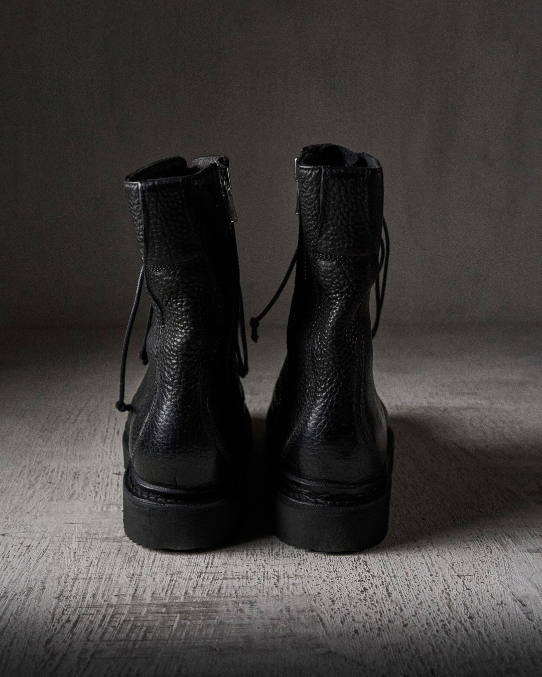 TORA grained BLACK VIBRAM boots by The Last Conspiracy – image 3