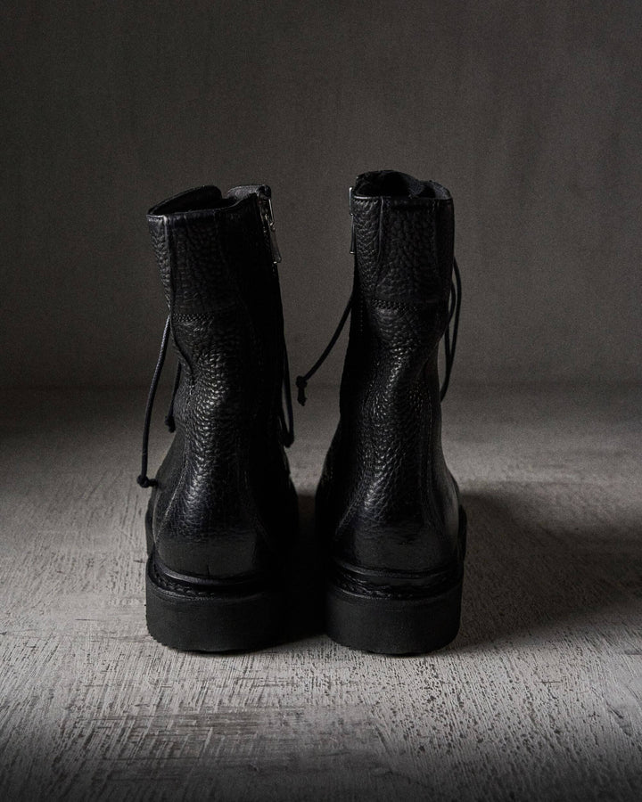 TORA grained BLACK VIBRAM boots by The Last Conspiracy – image 3