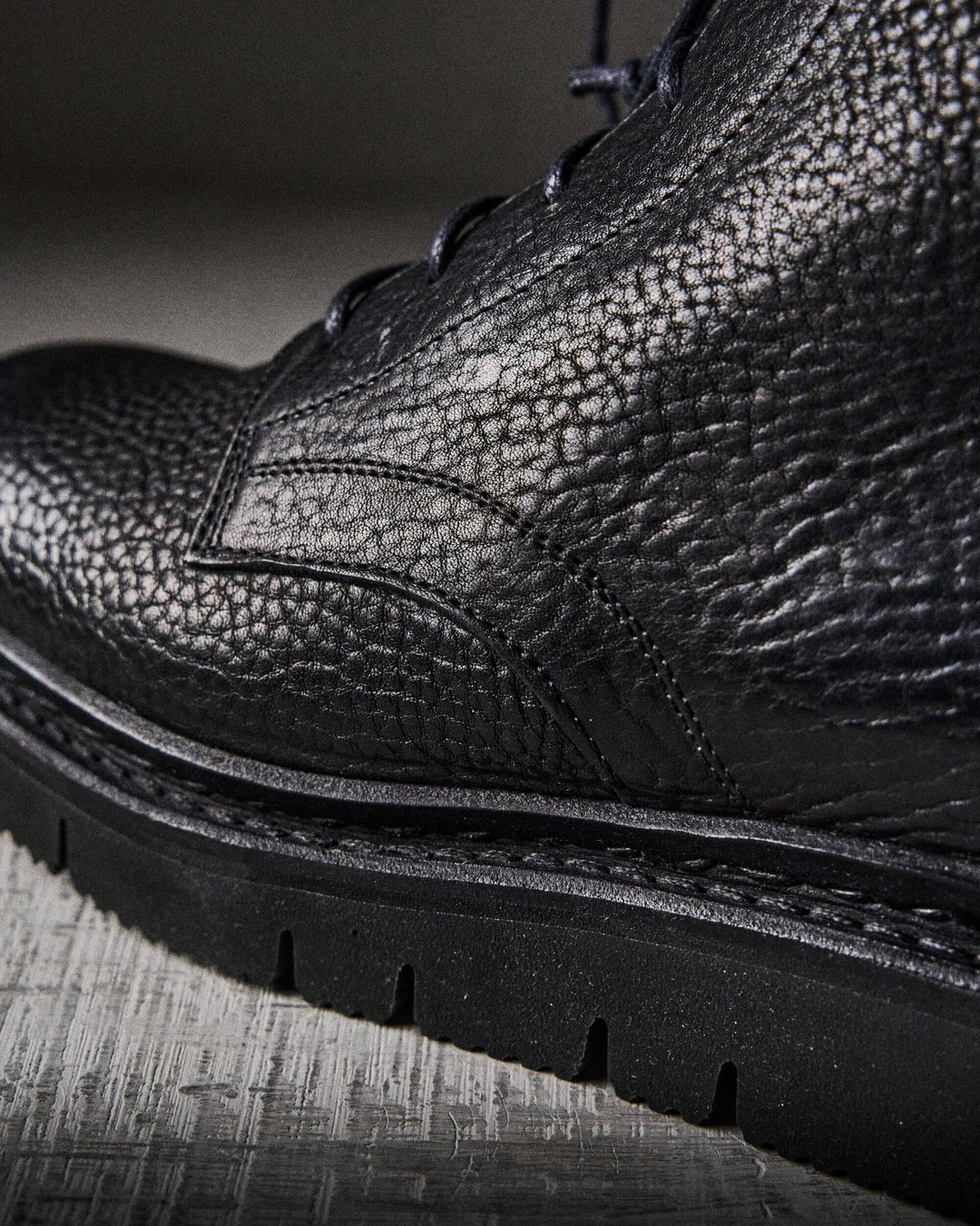 TORA grained BLACK VIBRAM boots by The Last Conspiracy – image 6