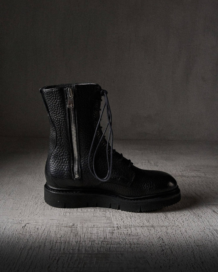 TORA grained BLACK VIBRAM boots by The Last Conspiracy – image 5