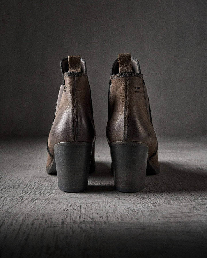 AASE waxed suede GREY boots by The Last Conspiracy – image 3