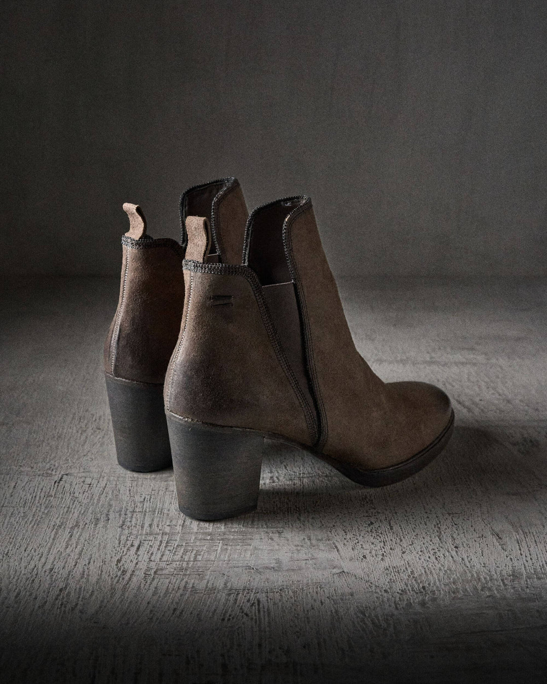 AASE waxed suede GREY boots by The Last Conspiracy – image 2